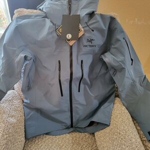 Arc'teryx Women's Waterproof Shell Jacket - Slate Blue